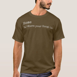 T-shirt Accueil Définition Chien Corgi 