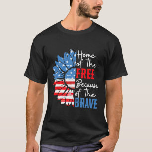 T-shirt Accueil Du Libre À Cause Du Brave Tournesol 4T