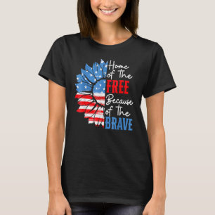 T-shirt Accueil Du Libre À Cause Du Brave Tournesol 4T