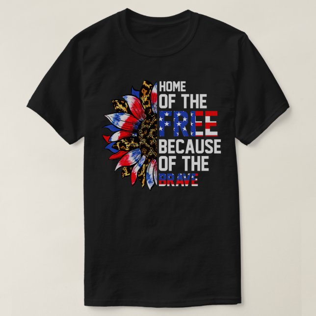 T-shirt Accueil Du Libre À Cause Du Brave Tournesol 4T (Design devant)