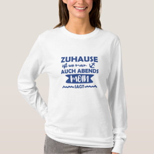 T-shirt Accueil Moin Allemagne du Nord Ancre Mer du Nord M