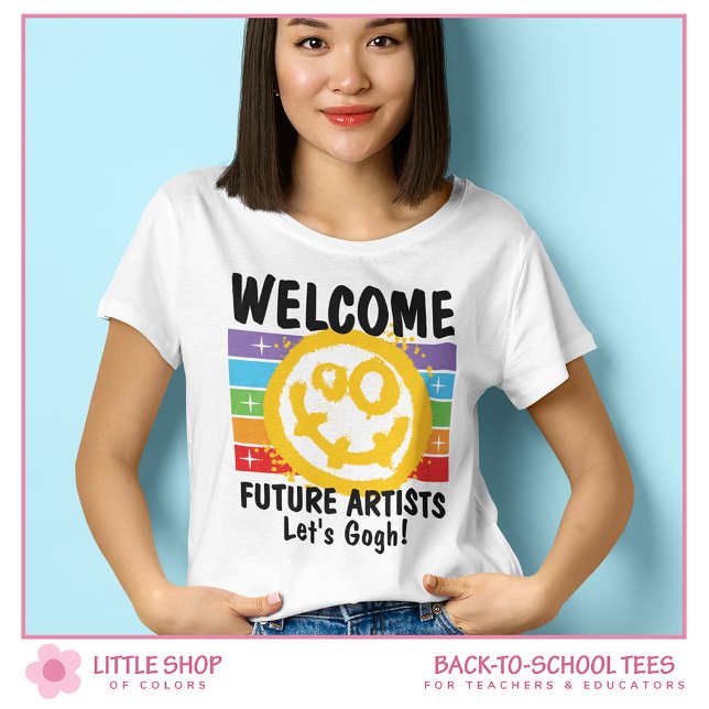 T-shirt Accueil personnalisé Artistes futurs Enseignant du (Créateur téléchargé)