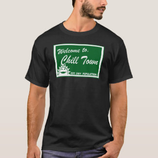 T-shirt Accueil pour refroidir la ville