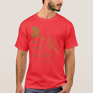 T-shirt Accueil Révolution grandissante Poing de Solidarit