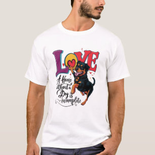 T-shirt Accueil sans chien incomplet