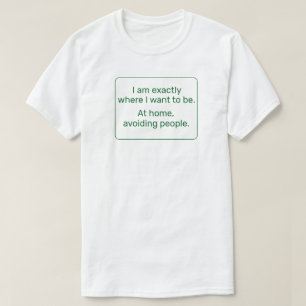 T-shirt Accueil (vert)