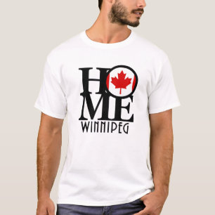 T-shirt ACCUEIL Winnipeg Maple Leaf
