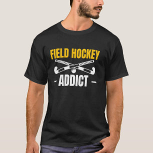 T-shirt Accusé du joueur de hockey de terrain