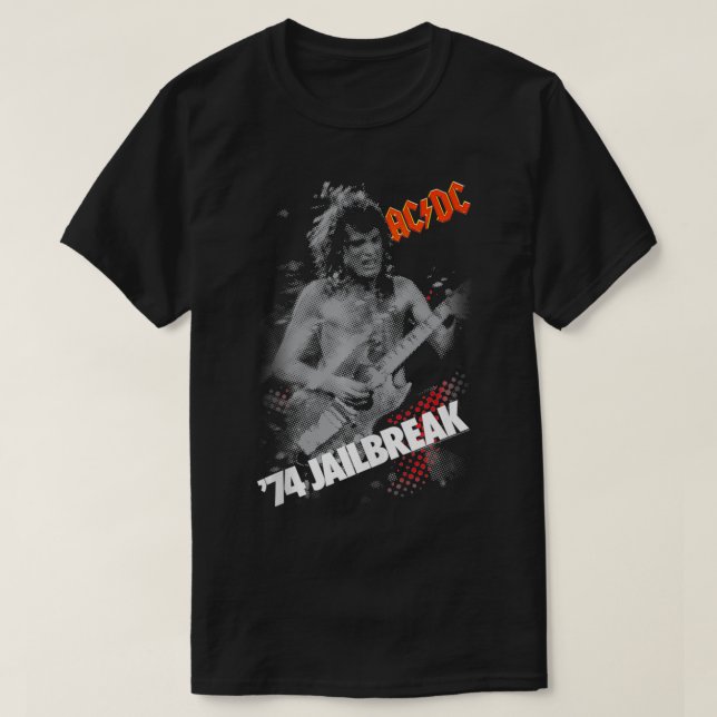 T-shirt ACDC Angus '74 (Design devant)