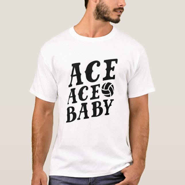 T-shirt Ace Ace Baby (Devant)