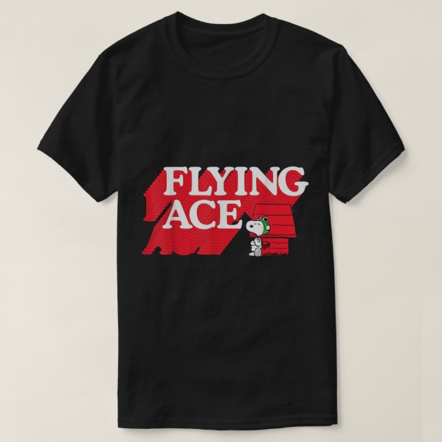 T-shirt Ace d'arachide volante (Design devant)