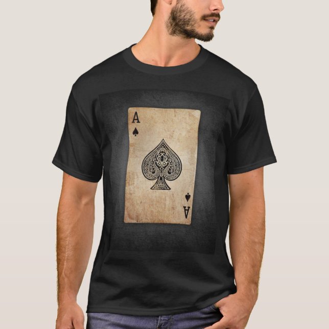 T-shirt Ace of spades (Devant)
