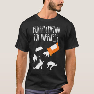 T-shirt Achats Pour Le Bonheur Du Chat