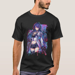 T-shirt Acheron HSR Galaxy Ranger Veste Noir Rouge Mélanco