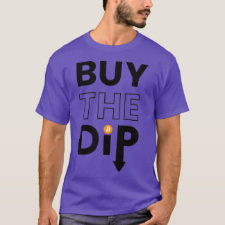 T-shirt Acheter Le Chiffre Stock de marché de Bitcoin Dip