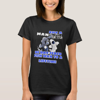 T-shirt Acheter Un Homme Mange Du Poisson 89
