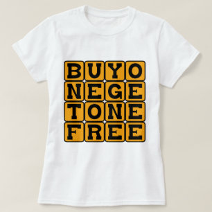 T-shirt Acheter Un Obtenir Un Gratuit, Enceinte De Jumeaux