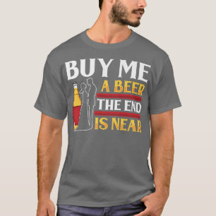 T-shirt Acheter Une Fin De Bière Est Près De Groom Bachelo