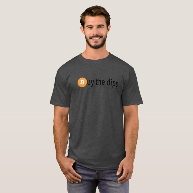 T-shirt Achetez la chemise de bitcoin d'immersions (Devant entier)