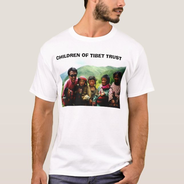T-shirt achi&kids3, ENFANTS DE CONFIANCE du THIBET (Devant)