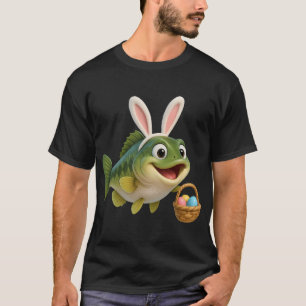 T-shirt Achigan à grande bouche de Pâques