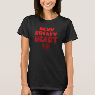 T-shirt Achy Breaky Heart Funny Heart Apparel