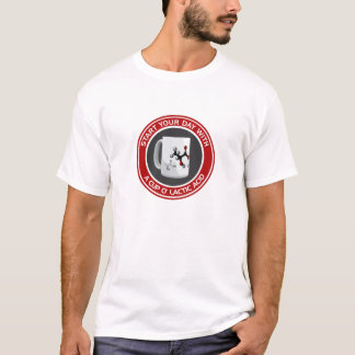 T-shirt Acide lactique d'o de tasse (coton T)