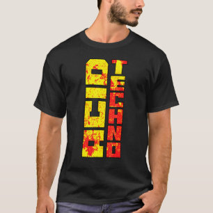 T-shirt Acide Techno Acidcore Rough Remix