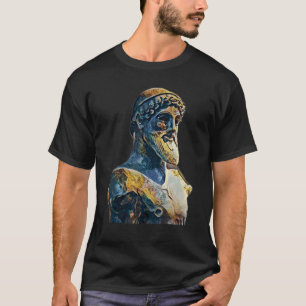 T-shirt Acient Italie Statue romaine Enseignant Abstrait 6