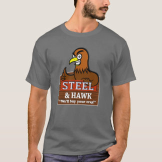 T-shirt Acier et faucon