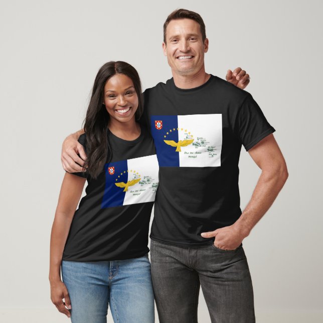 T-shirt Açores, Portugal (Unisexe)