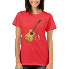 Acoustic Guitar Player Musical Notes Musicien d'ar