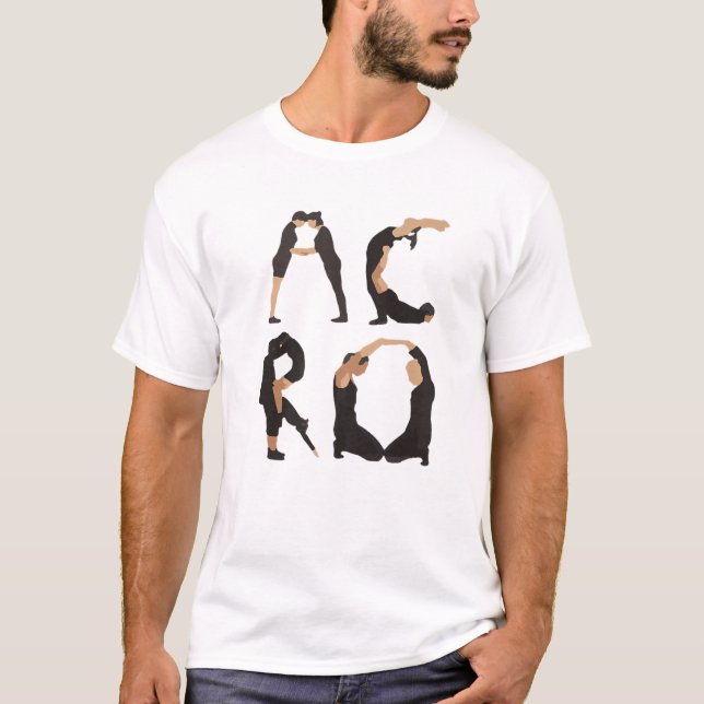 T-shirt Acro | Acroyoga aérien T | Drôle Acro Yoga (Devant)