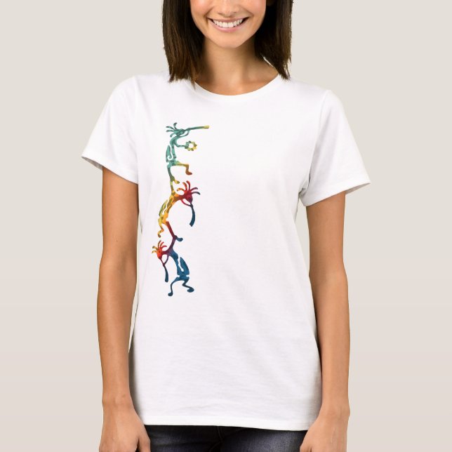 T-shirt Acrobates de musicien de KOKOPELLI + vos idées (Devant)