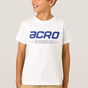 T-shirt acrobatique sportif de gymnastique