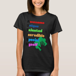T-shirt Acronyme autiste