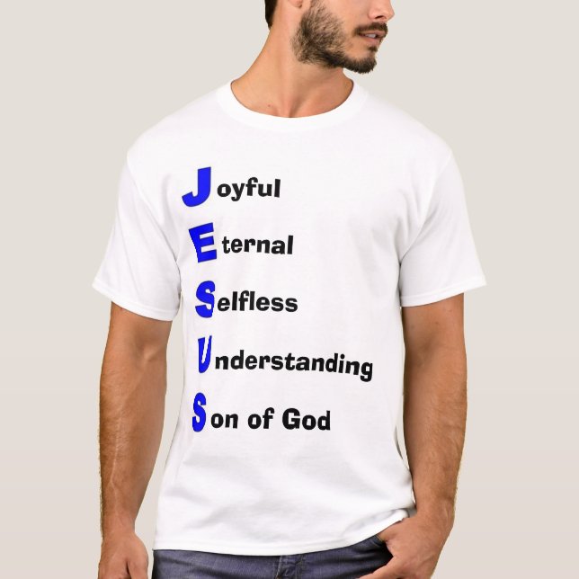 T-shirt Acronyme de Jésus-Christ (Devant)