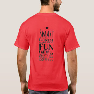 T-shirt Acronyme de Sheffey avec une étoile