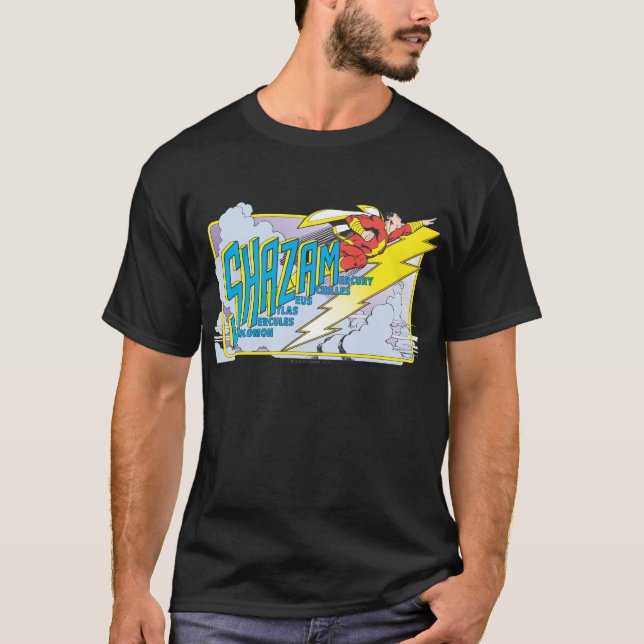 T-shirt Acronyme Shazam 2 (Devant)
