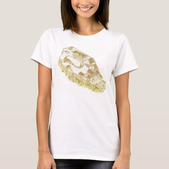T-shirt Acropole Athènes (Devant)