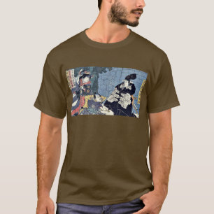 T-shirt Acte un du Chushingura par Utagawa, Kuniyasu R-U
