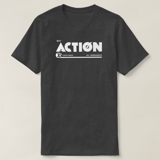 T-SHIRT ACTION (Design devant)