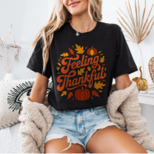 T-shirt Action de grâce de la récolte d'automne