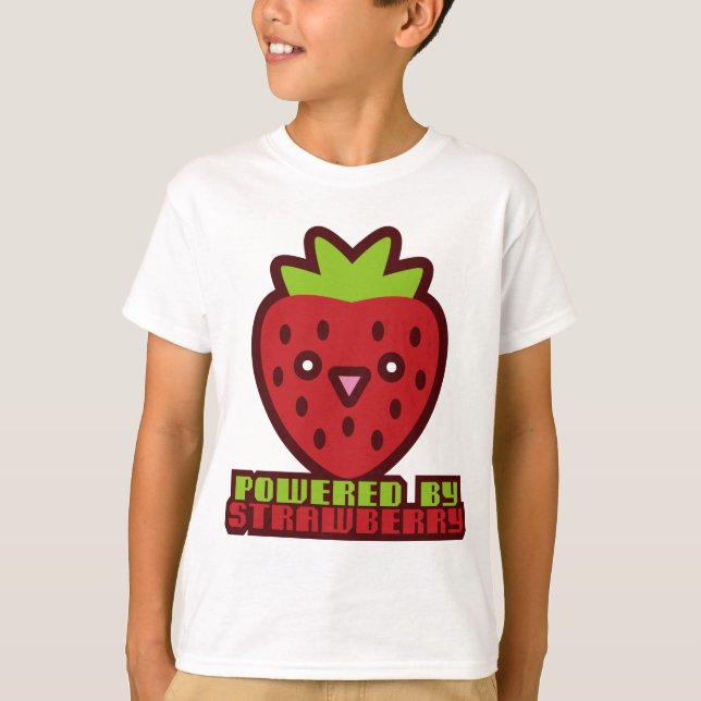T-SHIRT ACTIONNÉ PAR LA FRAISE (Devant)