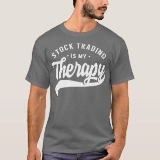 T-shirt actions de change stock stock trader trading 18