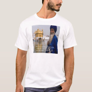 T-shirt Actions/Karma proverbe sikh
