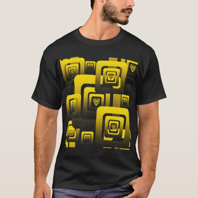 T-shirt Activate My Heart Pattern (Devant)