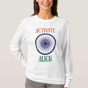 T-shirt Activer et aligner Ashoka Chakra