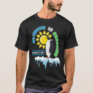 T-shirt Activisme de l'environnement Le climat change la m