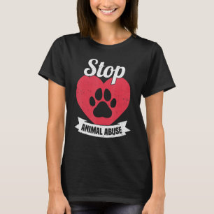 T-shirt Activiste animal Secourir Animaux Droits de conser